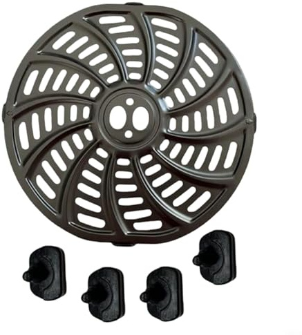 Entgoinggo Air Fryer Grill Tray, for Gourmia 6QT GAF698 GAF686 Air Fryer Oven，Air Fryer Grill Pan，Fryer Accessories