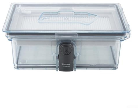 Jonikuper Caja de polvo para robot aspirador I5CVCR07/VCR08 con filtro HEPA, cubo de basura de repuesto de plástico ABS compatible con aspiradora robot serie