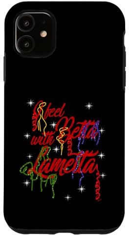 Chandail Moche de noël Je me Sens Betta avec Lametta noël Coque pour iPhone 11