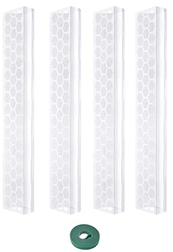 Moss Stake for Monstera - Stackable Climbing Aid, Indoor Plant Stakes, Transparent Growth Aid | Vertical Monstera Ivy Money Tree Plant Holder for Home, Garden, Indoor, Green Care