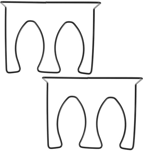 FUNNETOYU 2stücke Schuhregal für Türbefestigung Platzsparende Schuhaufbewahrung für Lange Stiefel Schneestiefel im Eingangsbereich Kleiderschrank oder Garage