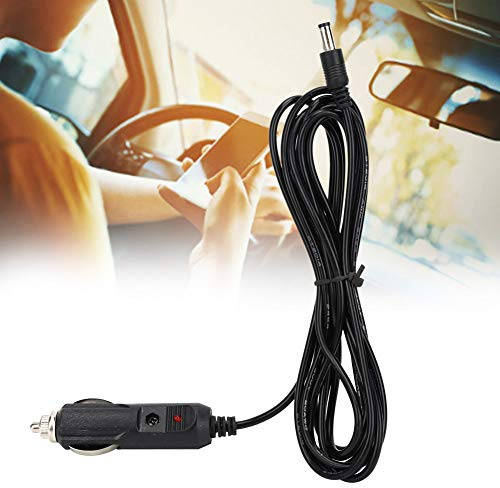 Yctze Spina di Alimentazione per Sigaretta Auto Universale da 2 Pezzi con Indicatore Luminoso da 3 Metri Facile Connessione del Dispositivo