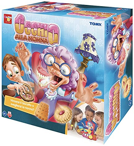 Rocco Giocattoli - Occhio alla Nonna, Gioco da tavolo per bambini dai 5 anni in su, Gioco da 2 a 4 giocatori