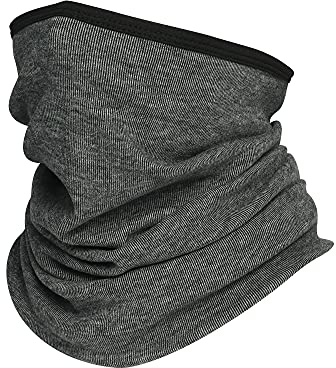 Oscenny Cache Cou Homme Extrémité élastique Fini Verrouillé Thermique Longue Taille Couverture Nez Cou Bouche et Oreilles Tour De Cou pour Hommes Femmes Moto Course à Pied Vélo Automne Hiver