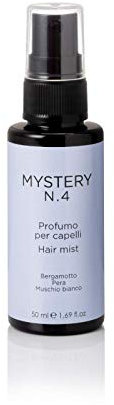 Capello Point Mystery - N. 4 Profumo per Capelli con Note di Bergamotto, Pera e Muschio Bianco - Avvolgente, Facilita la Pettinabilità dei Capelli - Azione Anti-Crespo, Antistatica - 50 ml