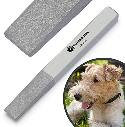 Décapage de pierres métalliques et lime à ongles pour chiens, chats et animaux domestiques (13 mm)