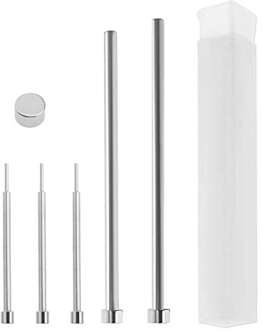 YINETTECH 5 Piezas Herramienta de Extracción de Pasador de Hoja de Pasador Remoto de Llave de Coche Herramienta de Reparación de Instalación de Removedor Rápido Plegable con Imán