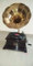 Retro Collections Gramophone Square Brown Colour with Brass Horn ~ Record Player ~78 rpm