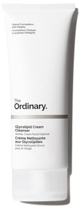 The Ordinary Glycolipid Cream Cleanser, Crema Limpiadora Facial con Glicolípidos, Desmaquillante suave con agentes glicolípidos de origen vegetal, 150 ml