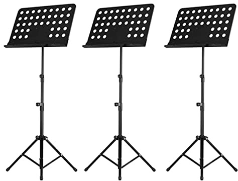 liovitor 3X Tragbare Notenständer Abnehmbare Musikinstrumente für Klavier Violine Gitarre Gitarre Teile Zubehör