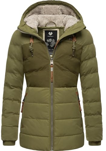 Ragwear Damen Winterjacke Steppjacke warm mit Kapuze Quantic XS-XXL
