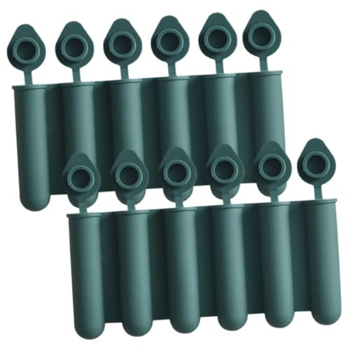 LIFKOME 2St Wasserflasche Eisstock Silikonformen für Wasserflasche Eisform -Pop-Form eiswürfelkühler eiswürfel kühler am Stiel Tablett Bar Eiswürfelschale Schimmel Kieselgel