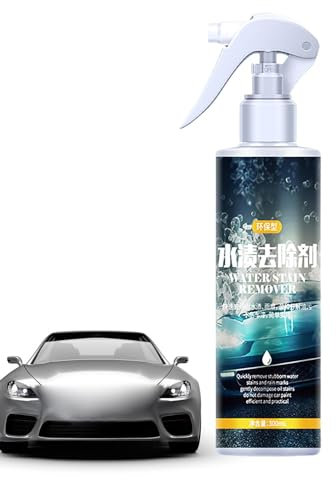 Mingchengheng Fleckenentferner Für Autoglas | 300 Ml Autoglas-Wasserfleckenreiniger | Fenster-Wasserfleckenentferner | Glaswasser-Fleckenreiniger | Saurer Fleckenreiniger, Glas Wasserfleckenreiniger