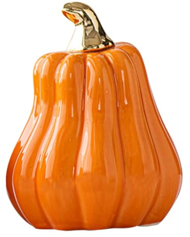 Ciieeo Zucca Di Halloween in Ceramica Decorazione Per La Casa Durevole E Facile Da Pulire