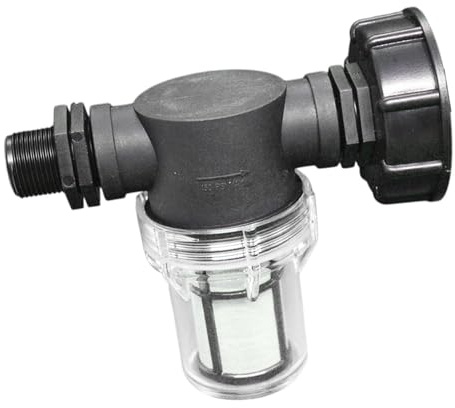 Adattatore per serbatoio 'acqua IBC – Adattatore tubo da giardino, giunto IBC Tonnella | BC Tonne Barrel Joint con filtro, collegamento sicuro e durevole in polietilene per collegamenti 'acqua
