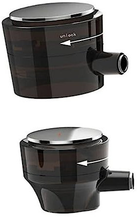 PRETYZOOM 2 Piece Red Wine Decanter Beer Foamer Easy to Use for Gatherings and Parties