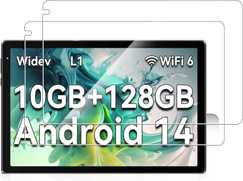 for Whitedeer C108 10 inch Tablet Android Tablet Tempered Glass Screen Protector - High Transparency, Scratch Resistant, Anti-Fingerprint(2 Pack)