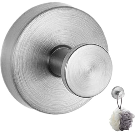 Ganci Ventosa Per Doccia, Ganci Ventosa Per Doccia, Ventose Con Ganci, Ganci Ventosa | Appendiutensili In Acciaio Inossidabile - Appendiabiti Da Cucina Con Ventose E Supporto In Metallo Per Parete Doc