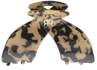PARSA Beauty Signature Haarklammer mehrfarbig mit T-Shell-Finish | Schmetterling-Design in Gold, stilvolle & leichte Haarspange, fester Halt für elegantes Styling, Accessoire für Alltag