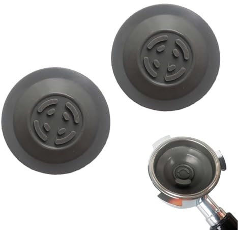 SULIUDAJI 2 Piezas Breville & Sage Pastillas De Limpieza De Máquinas - 54 Mm Silicona Reutilizable Ideal Para El Mantenimiento Diario De La Cafetera Compatible Con Bes870Xl, Bes860Xl
