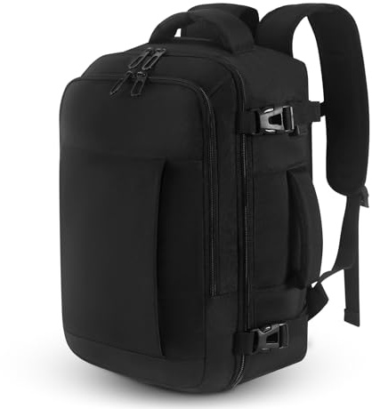 CNMTCCO Zaino Ryanair 40x30x20 Zaino da Viaggio Aereo Bagaglio a Mano Donna Uomo Zainetto Porta PC 14 Pollici per Lavoro Scuola Trekking