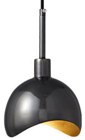 E14 Light Source Single Head Hanging Lamp, Creative Personality Metal Ceiling Lighting Fixtures, Living Room Bedroom Balcony Decoration Pendant Light