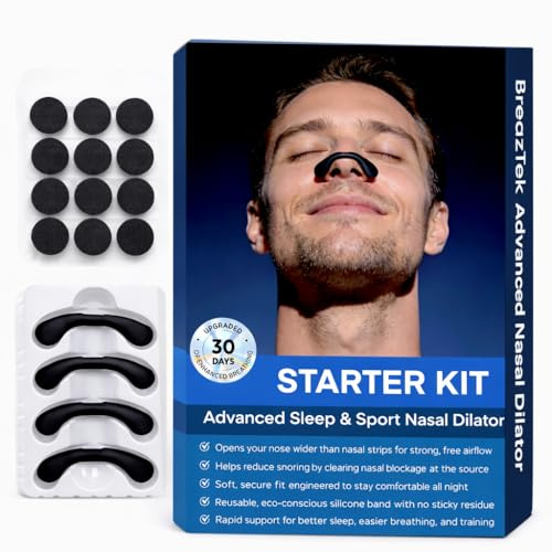 Nasal Strips for Better Breathing & Sleep – Extra Strength Nose Strips, Comfortable Fit for Men & Women, 30 Count