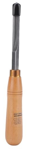 Eujgoov Cincel para Madera, Herramienta Manual de Mortaja Cuadrada de Esquina de 90 Grados de 10 Mm para Carpintería, Tallado, de Madera de Haya para Cortar Mortajas Cuadradas,