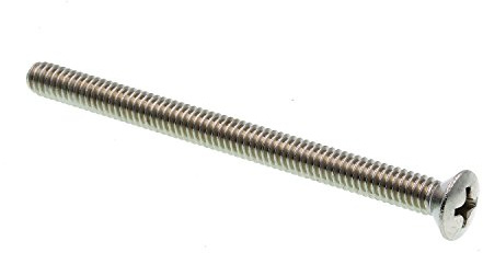 Prime-Line 9011492 Machine Screw, Oval Head Phillips, 1/4 in-20 X 3-1/2 in, Grade 18-8 Stainless Steel, Pack of 15