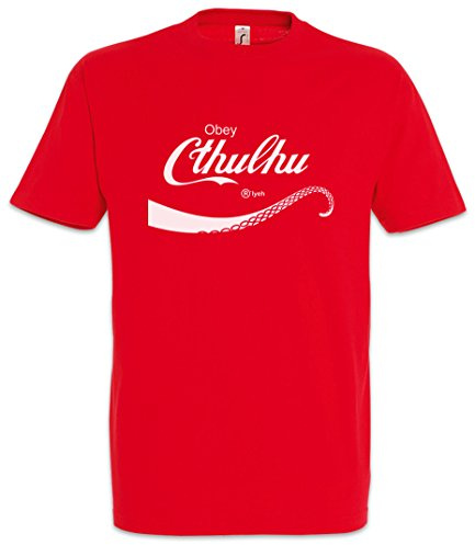 Urban Backwoods M Team Camiseta De Hombre T-Shirt Rojo Talla S