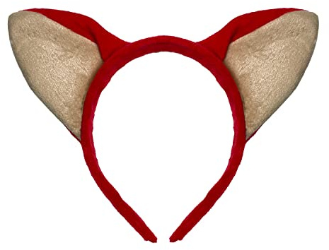 Oblique Unique® Haarreifen Fuchs Ohren Füchschen Haarreif für Fasching Karneval Motto Party Kostüm Accessoires für Fuchs Kostüm