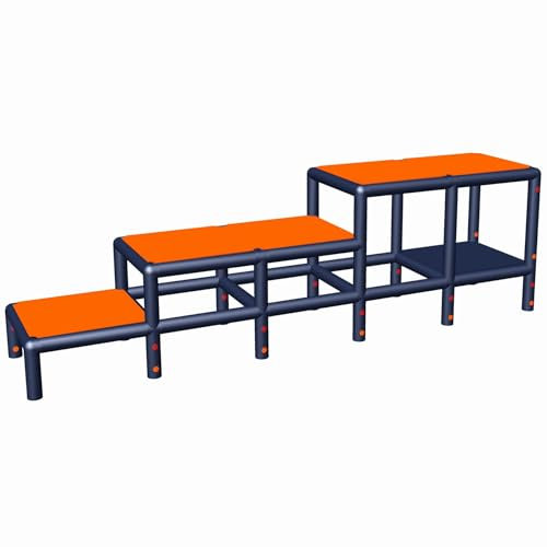 move and stic - Robert Welpentreppe Parcour Podest Hundeparcour Dog Agility Übung Hundesport - Minka und Fred 6160