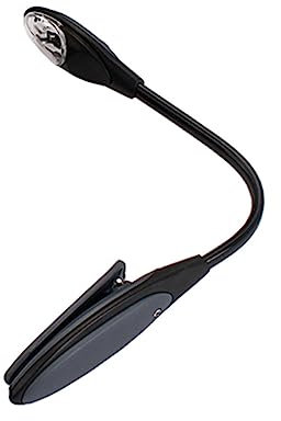 Toyvian Leselampe Tischlampen Tischlampe Lesezeichen Licht Einstellbar Schreibtischlampe Notenständer Licht
