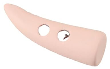 TAMUNI 10 Stück 45/55 mm große Knebelknöpfe aus Kunstharz Sprühfarbe Horn für Strickjacken Olivenknöpfe Retro-Knebelknöpfe für Mantel Strickanzug Rosa