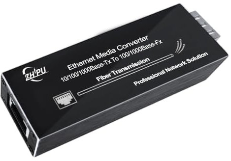 NDP-M3011-SFP Mini convertisseur multimédia Gigabit, fibre RJ45 vers SFP 10/100/1000 Mbps, entrée USB Type-C et DC5 V, taille ultra compacte (module SFP non inclus)