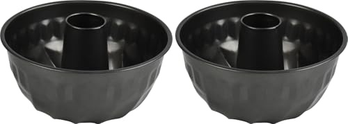 LAVV HOUSEWARES LTD Premium Non Stick Ring Donut Cake Pan 22 x 11cm (2 Pans)