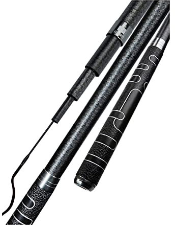 Zhaoj24-05 Teleskopangel Angelruten Angelrute Handrute 19 Adjust 6H28 Adjust Ultraleichte und Harte Direct Angelrute Plattform Handrute zum Angeln in Salzwasser und Süßwasser(4.8m)