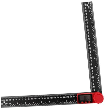 CHILDWEET 1satz Digitale Winkelmessung Protractor Mit Lcd-anzeige Präzises Maßwerkzeug Für Holzarbeiten Und Bauprojekte Kompakt Und Tragbar Inklusive Wasserwaage
