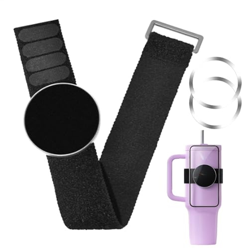 Telefonhalter für Wasserflasche – magnetischer Telefonhalter für Wasserflasche, Fitnessraumzubehör, Telefonhalter für Sportflasche | Handygurt