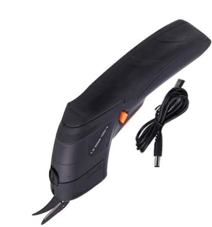 Pavsicgn Schnurlose elektrische Schere, elektrische Stoffschere,1500 Ah wiederaufladbare Schere Handschneider zum Basteln | Akku-Schneider, elektrische Schere für Pappe, Metall, Schaumstoff, Draht,