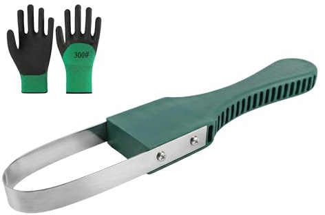 SZHUGEKI Desherbeur Manuel, avec Portez des Gants, 30.5 x 5.5 x 2 cm | Efficacement les Mauvaises,Améliore l'Efficacité du Jardinage,Utilisation Simple,Grattoir à Désherbage Manuel