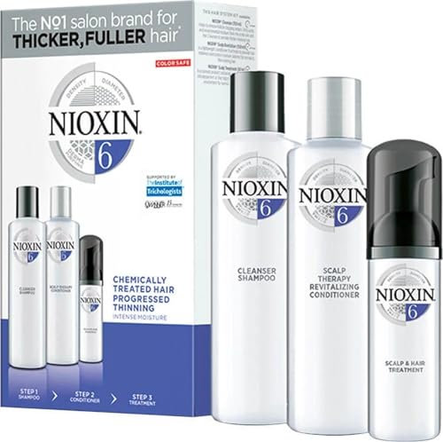 Nioxin System 6 Starter Set - für chemisch behandeltes Haar, 340 ml