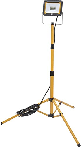 Brennenstuhl Stativ LED Baustrahler JARO 3050 T (30W, 2650lm, 6500K, IP65, LED Arbeitsstrahler mit Stativ und 5m Kabel)