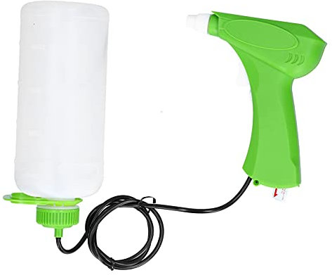 OKAT Annaffiatoio, Strumento Portatile in plastica da 1 litro con Controllo a Un Pulsante per orto e Giardino