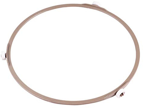 Stützring für Mikrowelle aus Kunststoff, Drehtellerhalter | 2 Stück, Hitzebeständig und Formstabil, Drehring für Glas Drehteller, Zubehör für Innenraum