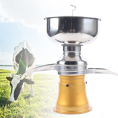Centrifugeuse à lait électrique séparateur de crème | 50 L/H Centrifugeuse électrique lait écrémé et crème Séparateur maison centrifugeuse