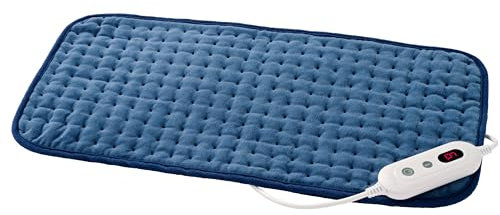 Promed HKP-1.8 Heizkissen [6 Temperaturstufen] - Gemütliches Heizkissen mit Abschaltautomatik - Wärmekissen XXL 60 x 30 cm - Nackenwärmer & Heizgürtel maschinenwaschbar