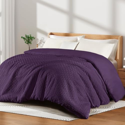 Whale Flotilla Bettdecke Ohne Bezug 200x200 cm Jacquard Steppdecke | Wendbare Mikrofaser Ganzjahresdecke, Schlafdecke, Warm, Weich, Atmungsaktiv, für 4 Jahreszeiten, Waschbar, Violett