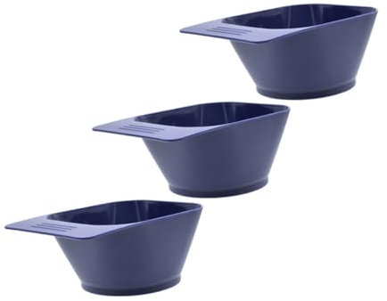 LOLIPPYY 3piezas Cuenco Para Tinte Cabello Boles De Mezcla De Color Cuencos Para Teñir El Cabello Para Salones De Estilistas y Peluquerías De Boles Para Tintes