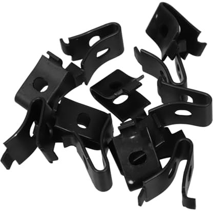 EXHUMKY 10 Stück Glashalter, Regalhalterung, Hängende Selbstklebende Regalhalterung, Zum Anklemmen Von Eckregalen, Versteckte Regalhalterung, Regalstifte Für Regale, Halterung Für